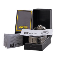 VOSTOK Automatik Kal. 2415/090660 russische mechanische Gehäuse matt 200 m Amphibia