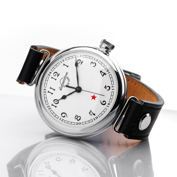 Retro Armbanduhr von AGAT Kaliber Vostok 2409 A Handaufzug