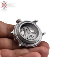 Vostok Uhr GLASBODEN 20 ATM Edelstahl MATT für russische VOSTOK Automatik Uhren