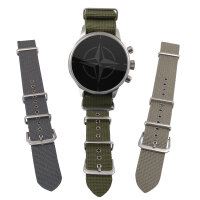 NATO STRAP Uhrarmband Textil Nylon 16 18 22 24mm...