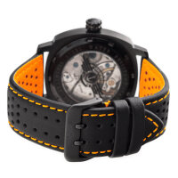 Uhrenarmband LORICA® HighTec Armband wasserfest Sport 20 22 24 orange / IP-schwarz
