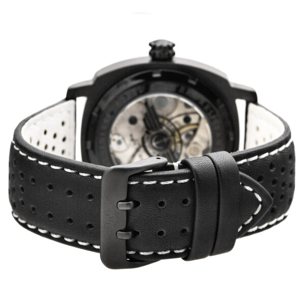 Uhrenarmband LORICA® HighTec Armband wasserfest Sport 20 22 24 weiss / IP-schwarz