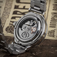 VOSTOK KGB Taucheruhr 200m Automatik Militär Uhr inkl. Glasboden