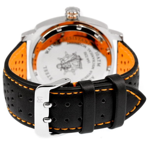 Uhrenarmband LORICA® HighTec Armband wasserfest Sport 18 20 22 24 orange