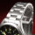 POLJOT EDELSTAHL Uhrarmband massiv 22 mm - 3 Knoten - satin matt - Anstoß rund